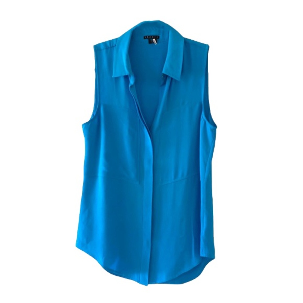 Theory 100% Silk Blouse